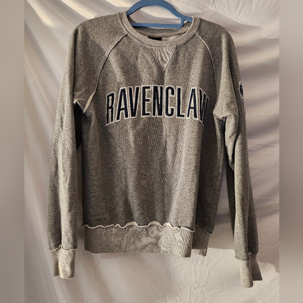 Universal Studios Harry Potter Wizarding World Gray Ravenclaw Sweatshirt S Unise